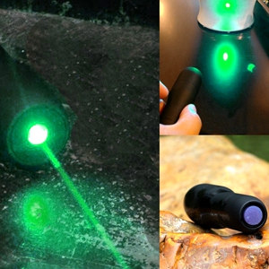 (image for) Green Laser Torch Flashlight Pointer 520nm 300mW High Output Power